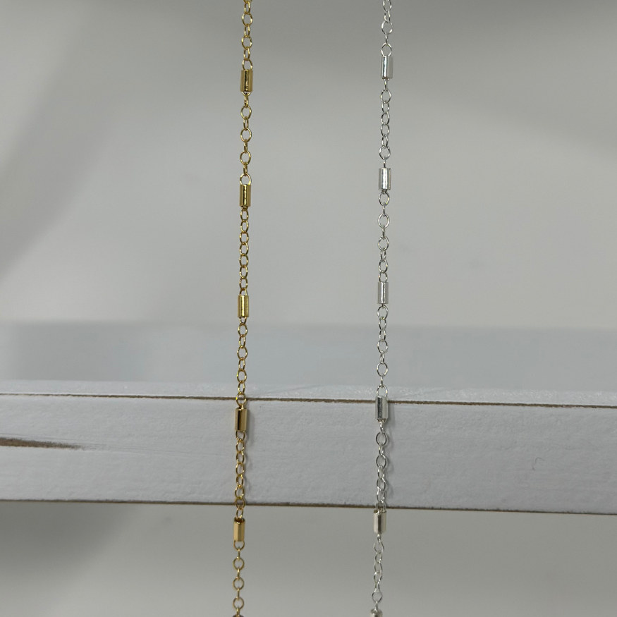 Sterling Silver Bar Chain