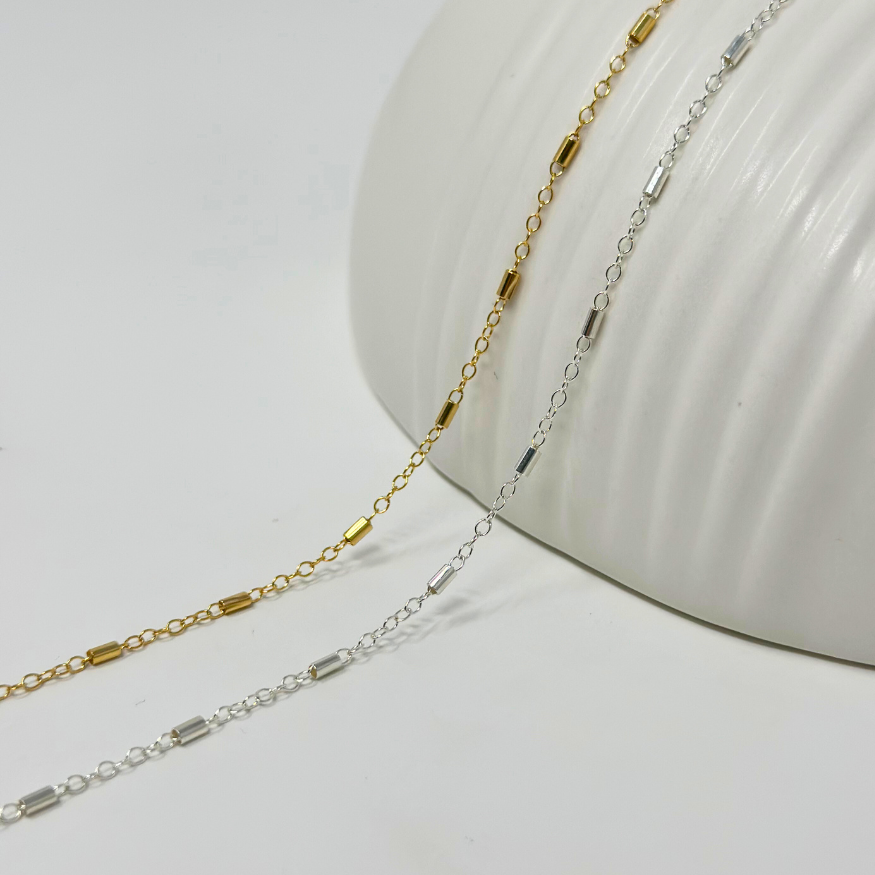 Sterling Silver Bar Chain