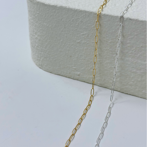 Sterling Silver Paperclip