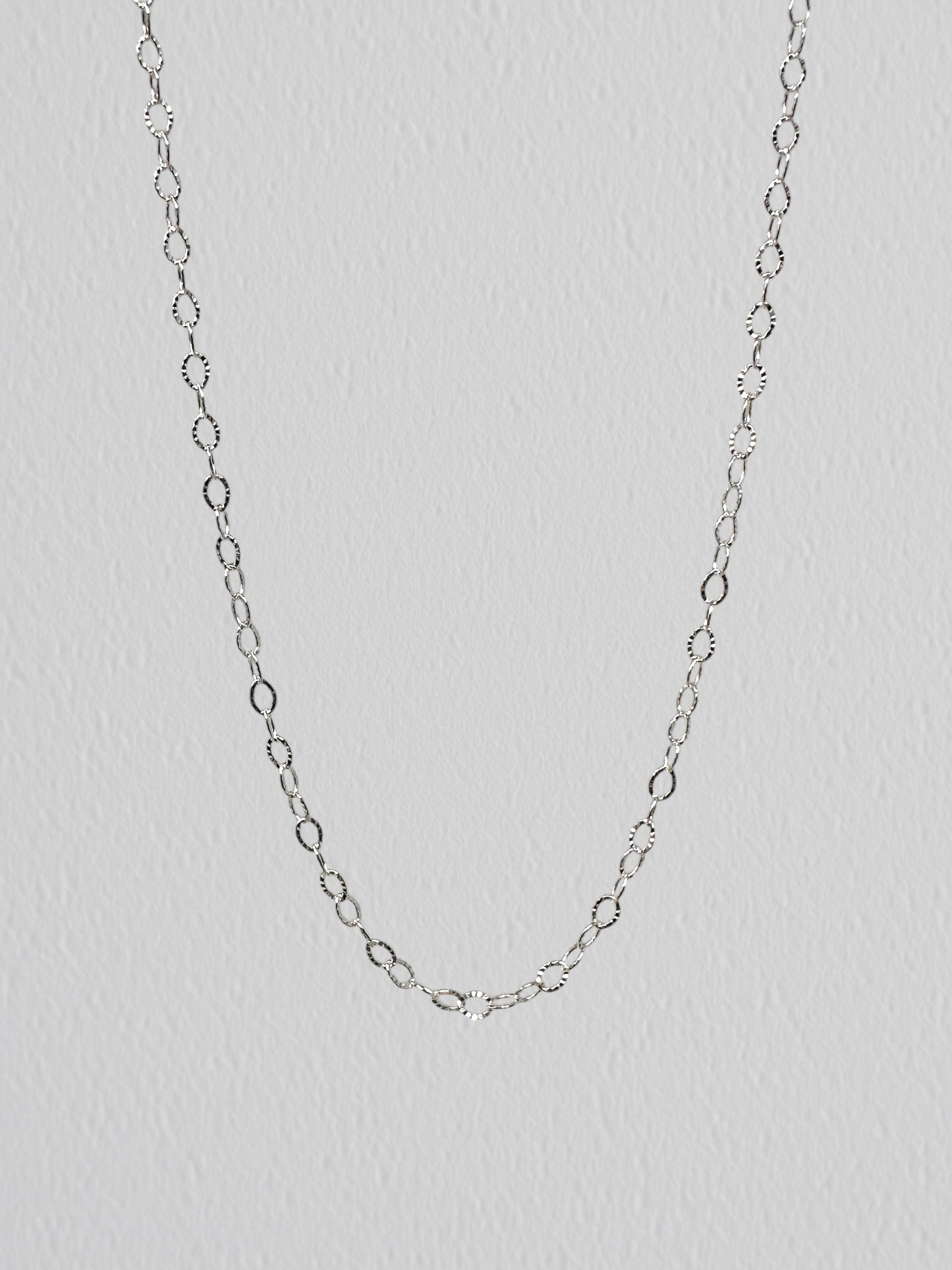 Sterling Silver Diamond Cut Chain