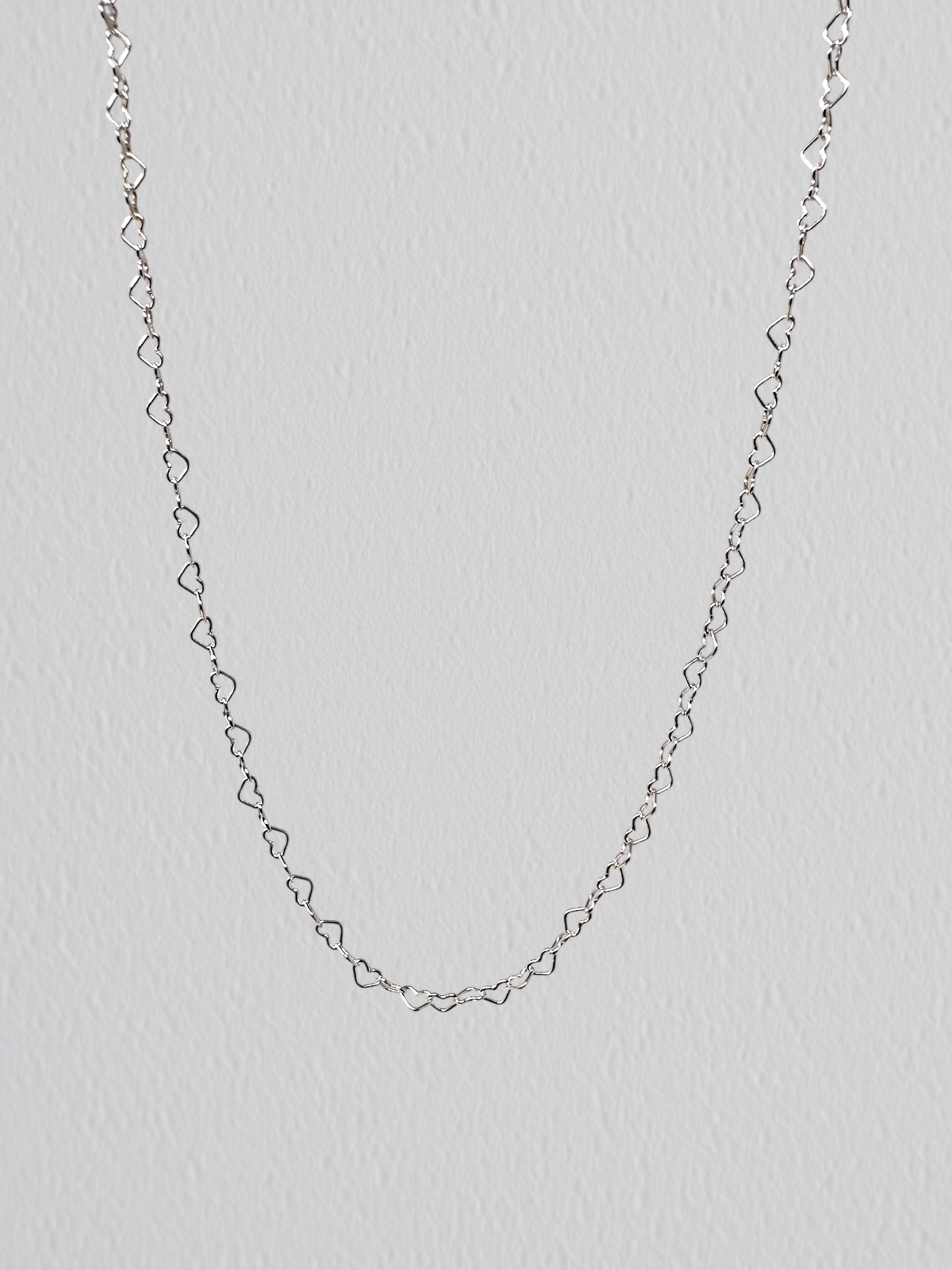 Sterling Silver Heart Chain