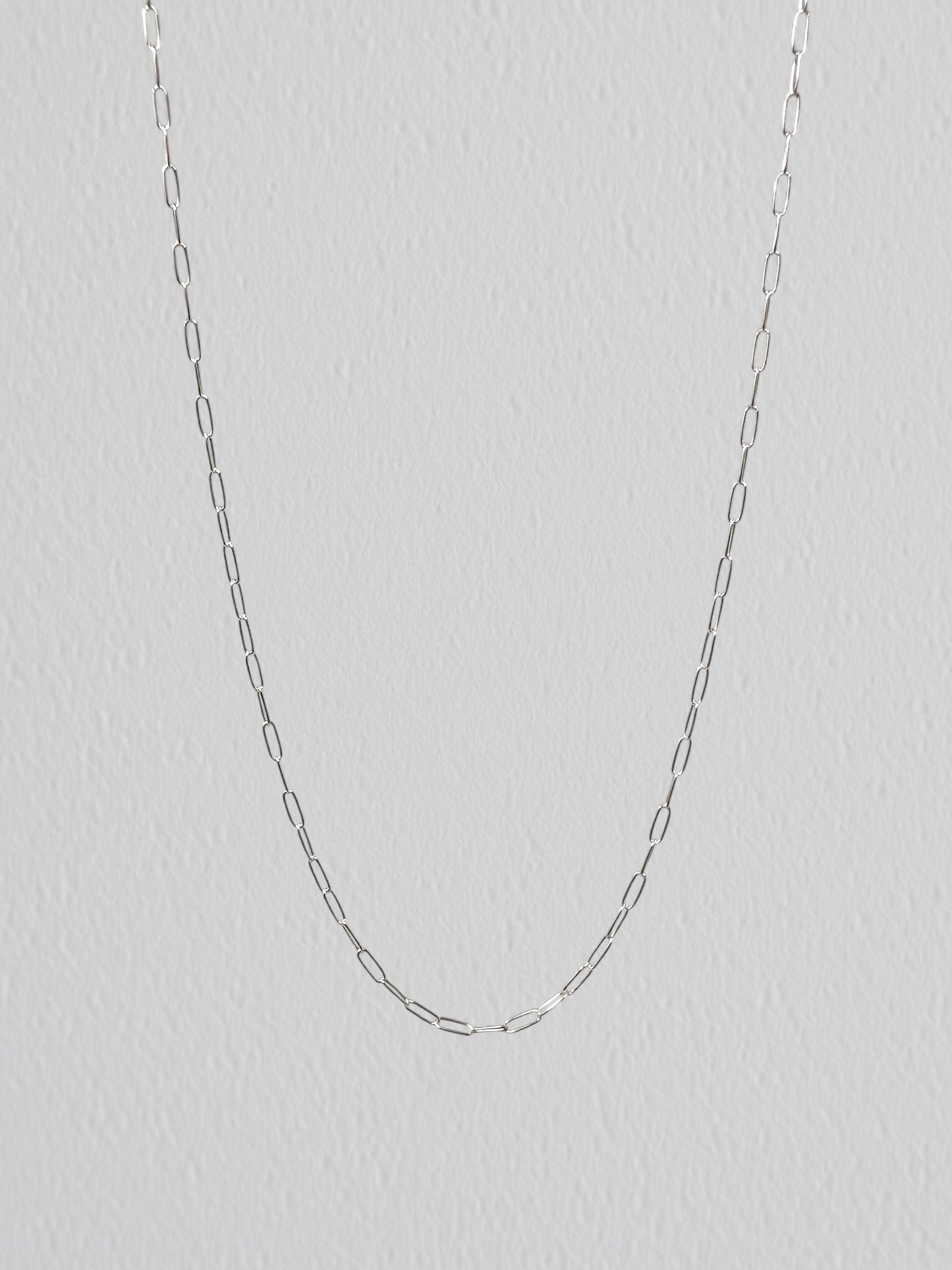 Sterling Silver Paperclip Chain