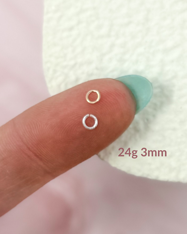 24g Jump Ring - Extra Small (3 mm)