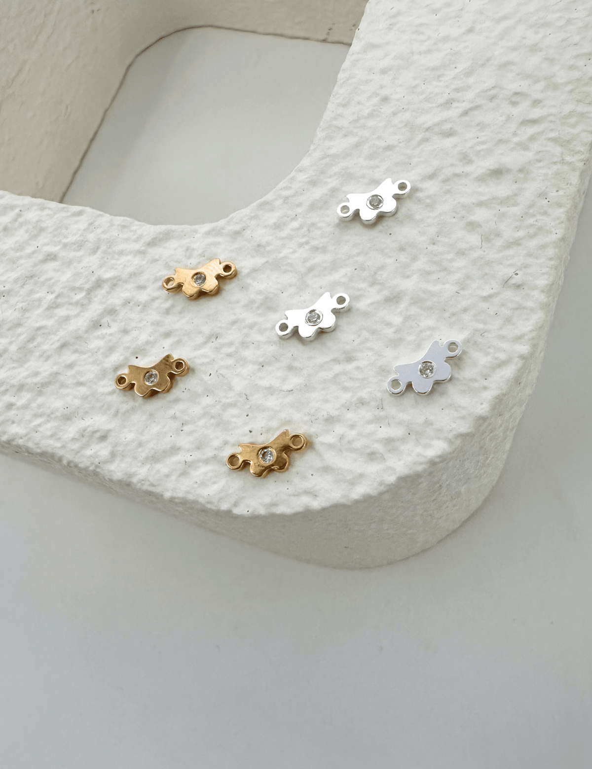 Butterfly Charm: 14k Gold Filled and 925 Sterling Silver - ForeverFindingsCo