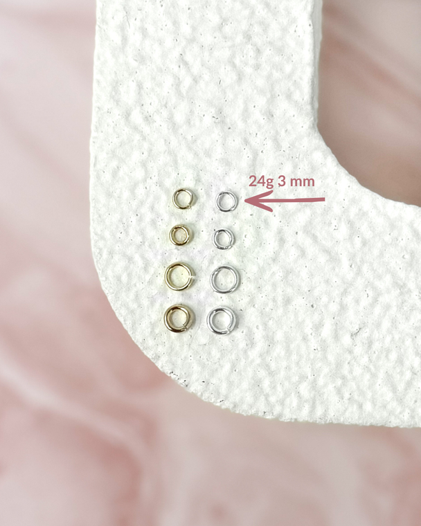 24g Jump Ring - Extra Small (3 mm)