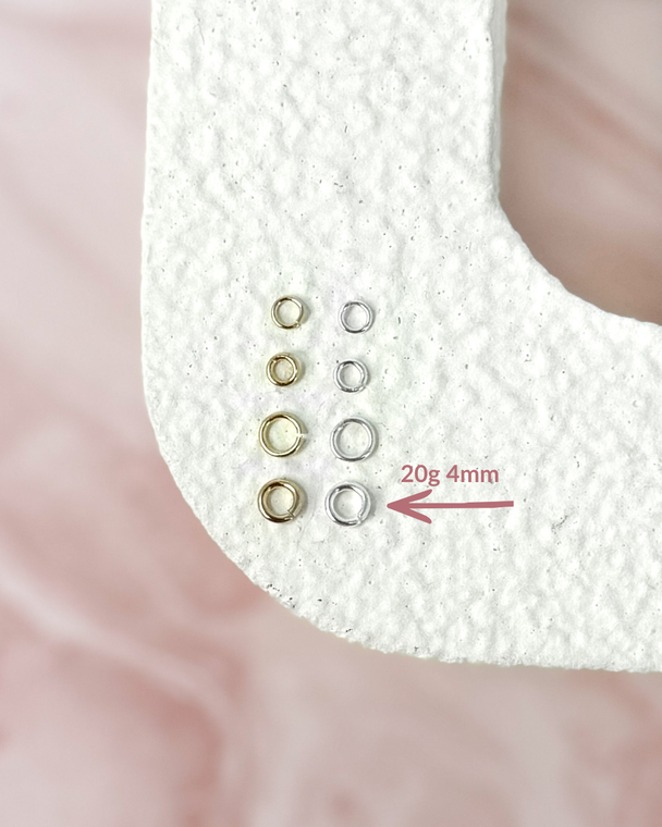20g Jump Ring - Large (4 mm)