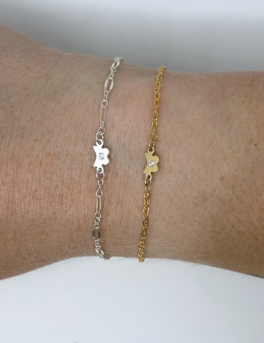 Butterfly Charm: 14k Gold Filled and 925 Sterling Silver