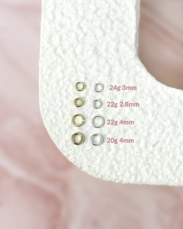 24g Jump Ring - Extra Small (3 mm)