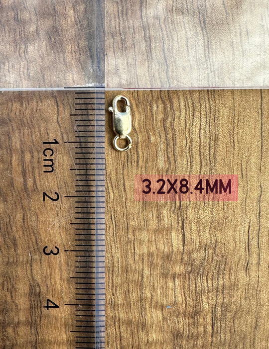 Lobster Clasp: 14k Gold Filled and 925 Sterling Silver