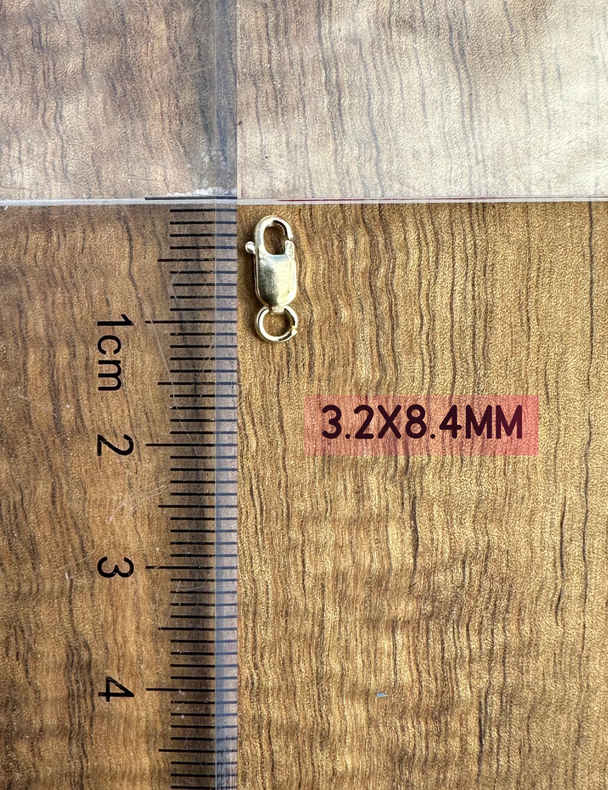 Lobster Clasp: 14k Gold Filled and 925 Sterling Silver