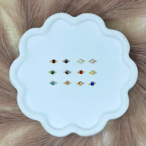 Birthstone Charm: 14k Gold Filled