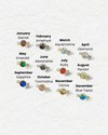 Birthstone Charm: 14k Gold Filled - ForeverFindingsCo