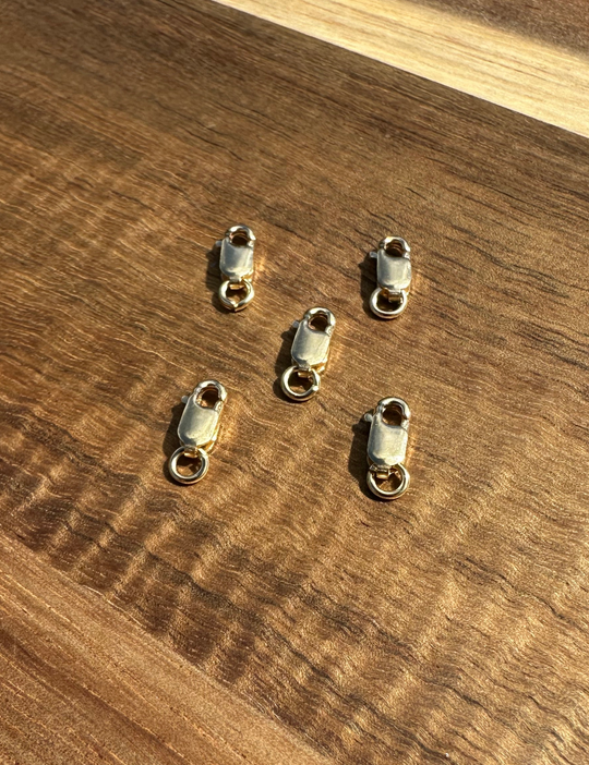 Lobster Clasp: 14k Gold Filled and 925 Sterling Silver
