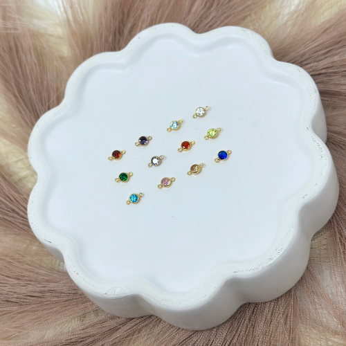 Birthstone Charm: 14k Gold Filled