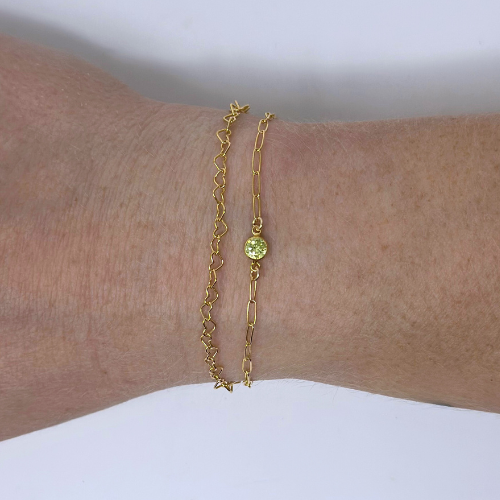 Birthstone Charm: 14k Gold Filled