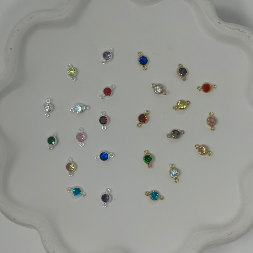 Birthstone Charm: 14k Gold Filled