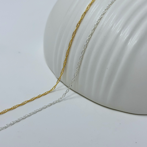 Sterling Silver Rope Chain