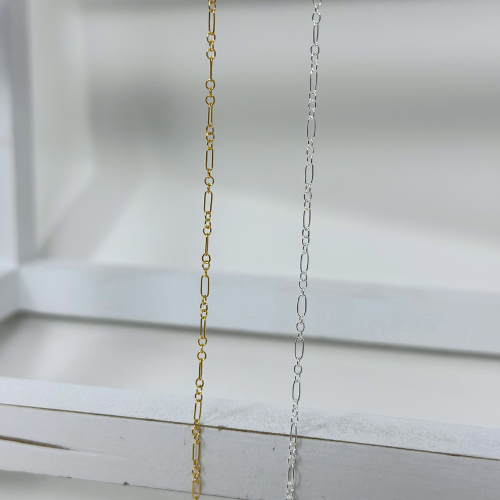 Sterling Silver 3+1 Chain