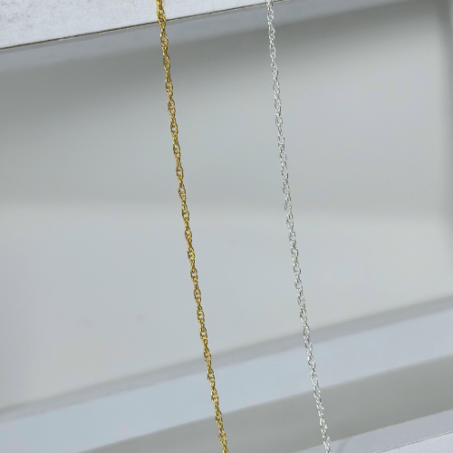 Sterling Silver Rope Chain