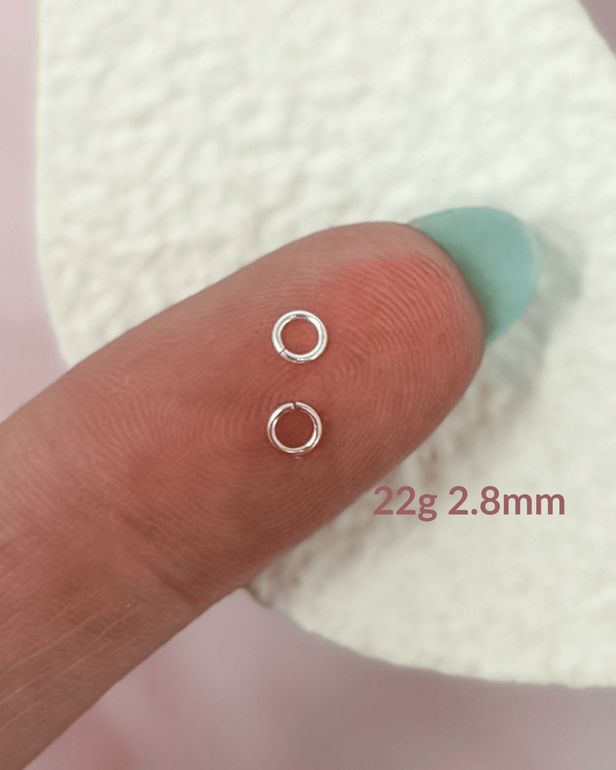 22g Jump Ring - Small (2.8 mm) - ForeverFindingsCo