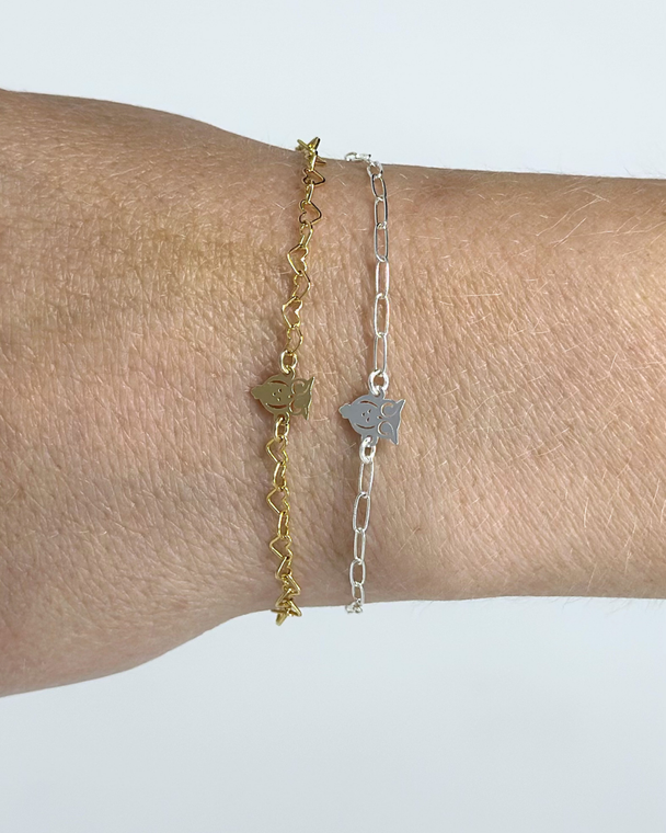 Owl Charm: 14k Gold Filled or 925 Sterling Silver