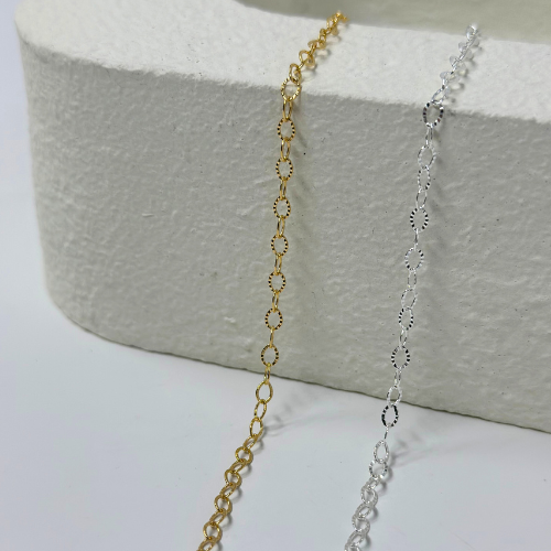 Gold Filled Diamond Cut Chain