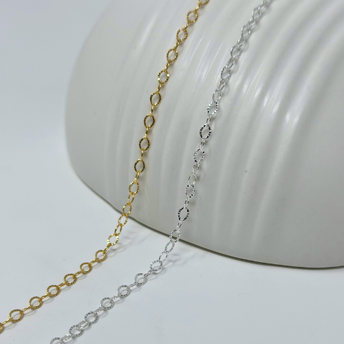 Gold Filled Diamond Cut Chain