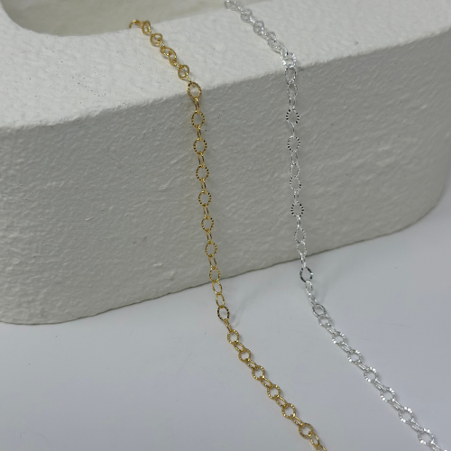 Gold Filled Diamond Cut Chain