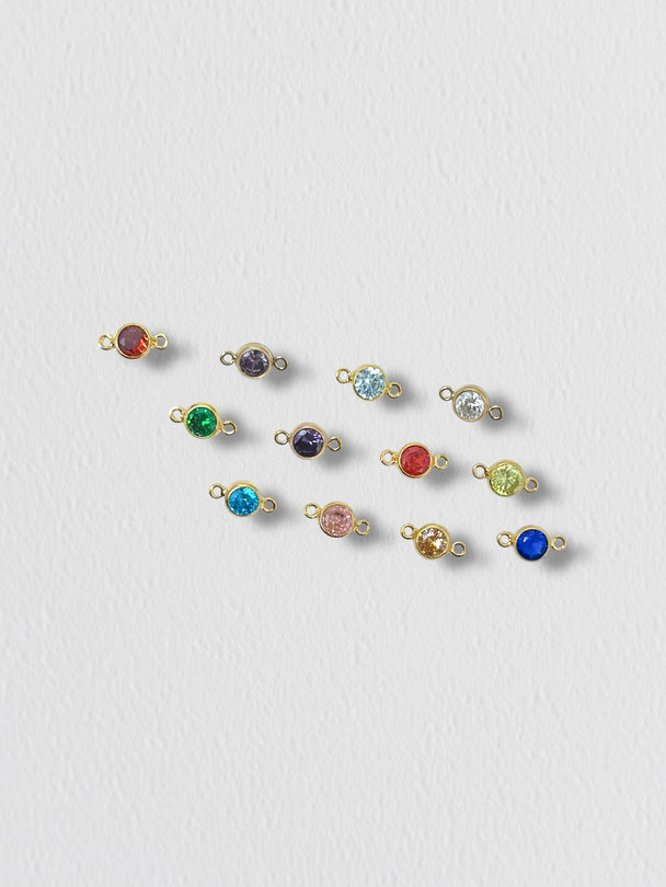 Birthstone Charm: 14k Gold Filled