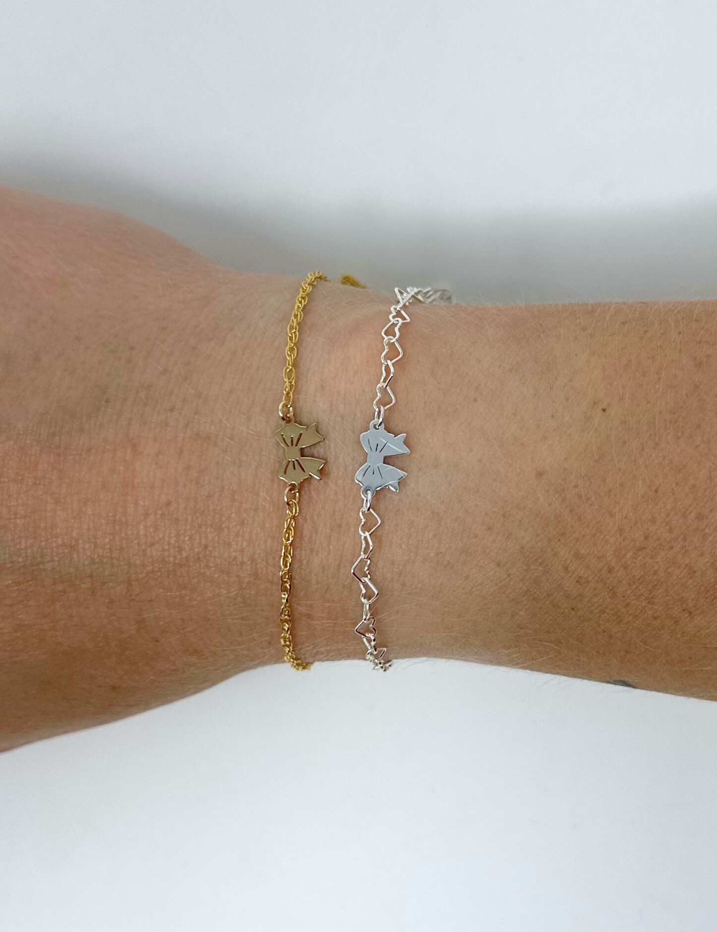 Gold Filled Bow Charm