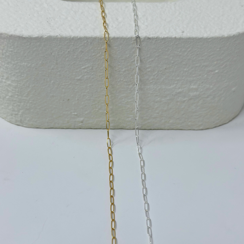 Gold Filled Paperclip Chain