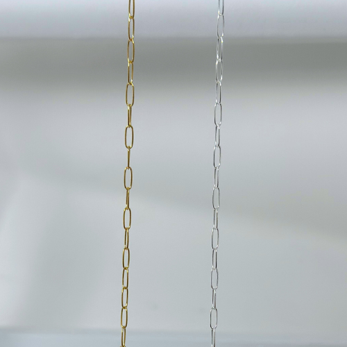 Gold Filled Paperclip Chain