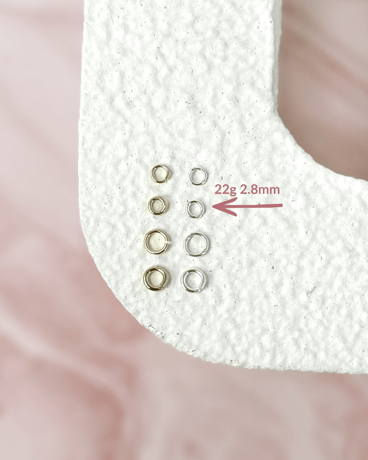 22g Jump Ring - Small (2.8 mm) - ForeverFindingsCo