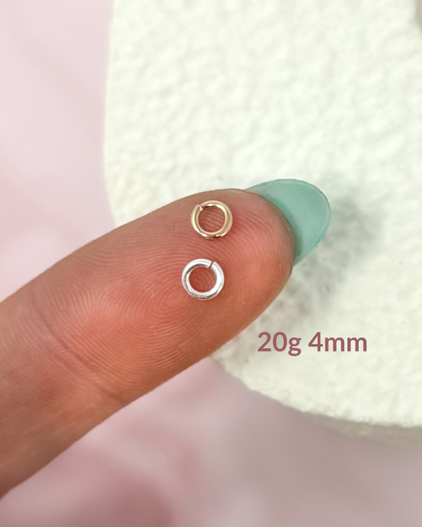 20g Jump Ring - Large (4 mm)
