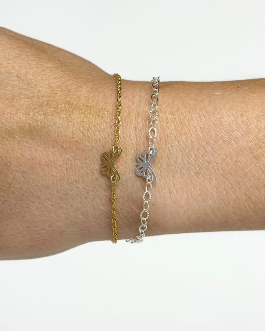 Butterfly Charm: 14k Gold Filled or 925 Sterling Silver