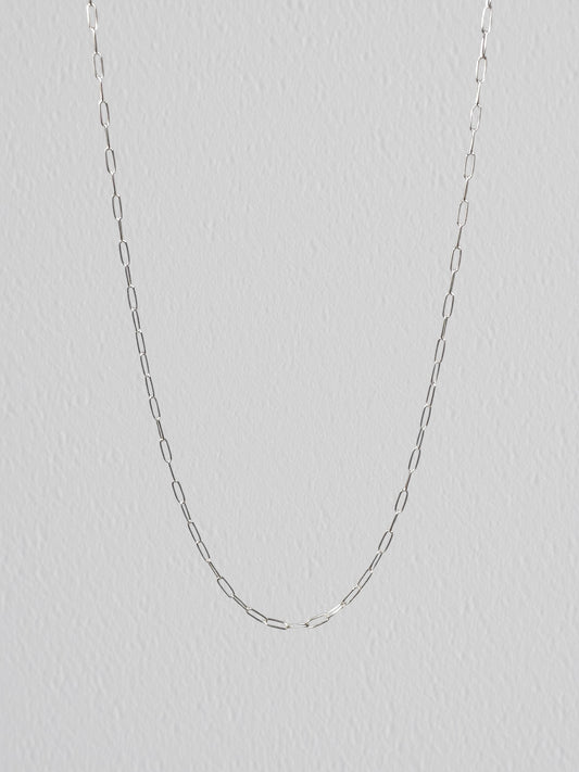 Sterling Silver Paperclip Chain