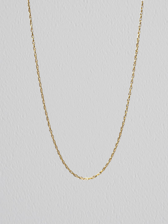 Rope Chain: 14k Gold Filled and Sterling Silver