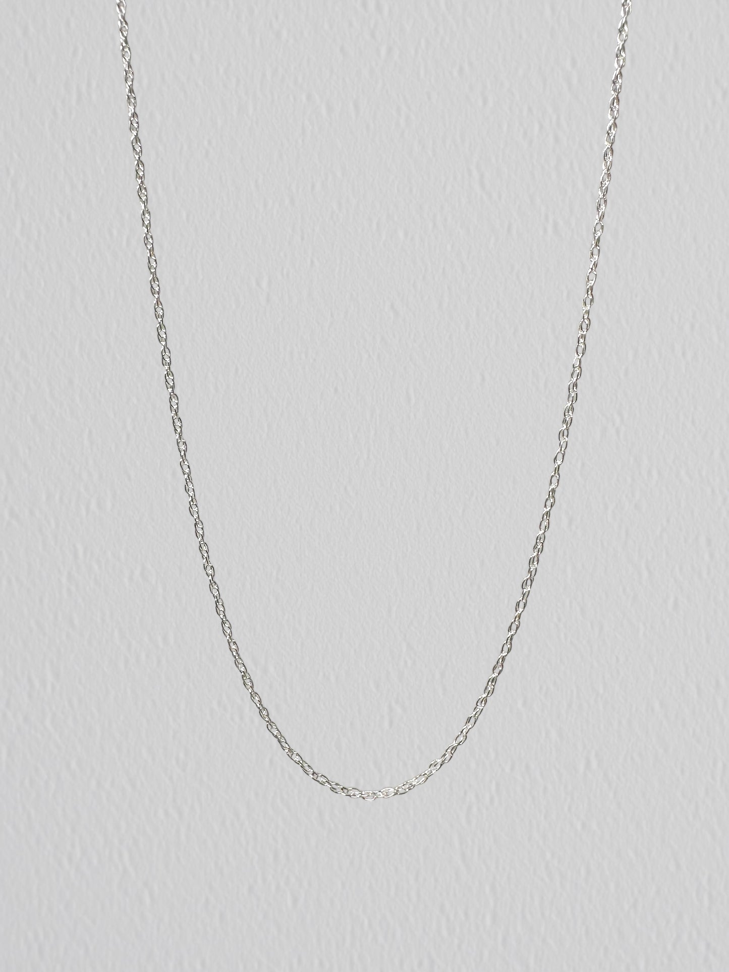 Sterling Silver Rope Chain