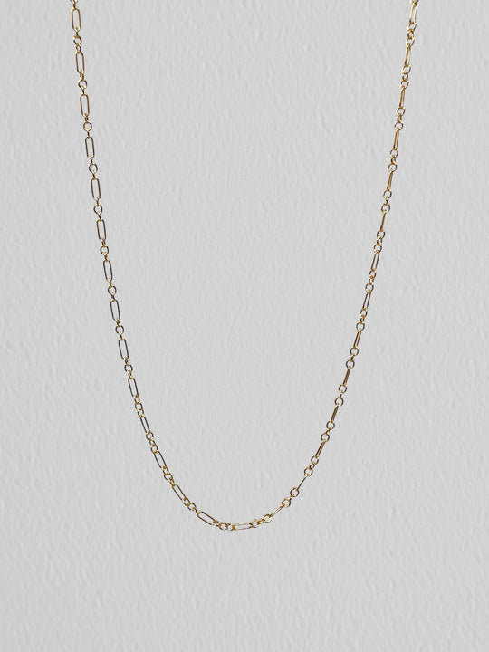 3+1 Chain: 14k Gold Filled and 925 Sterling Silver