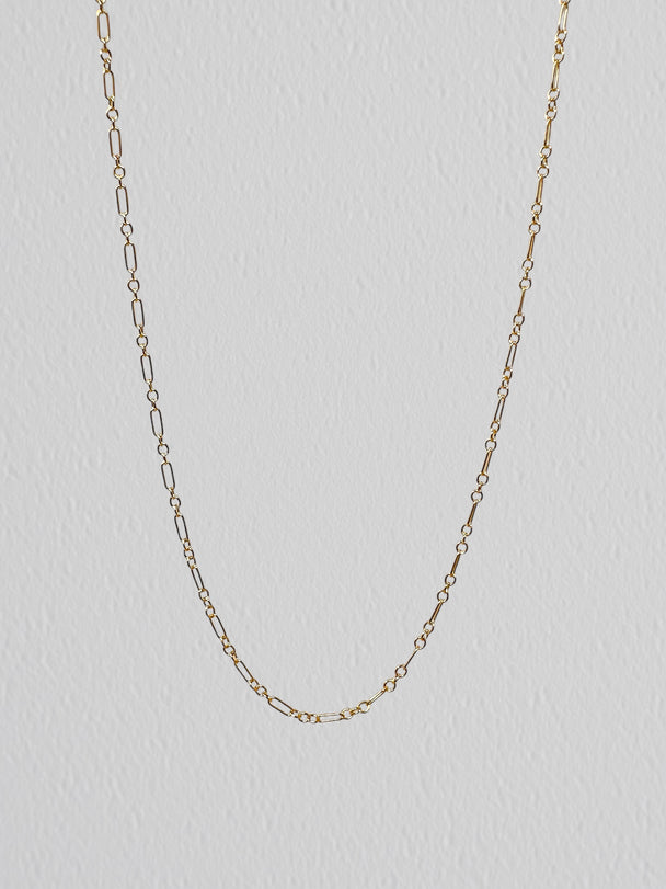 3+1 Chain: 14k Gold Filled and 925 Sterling Silver
