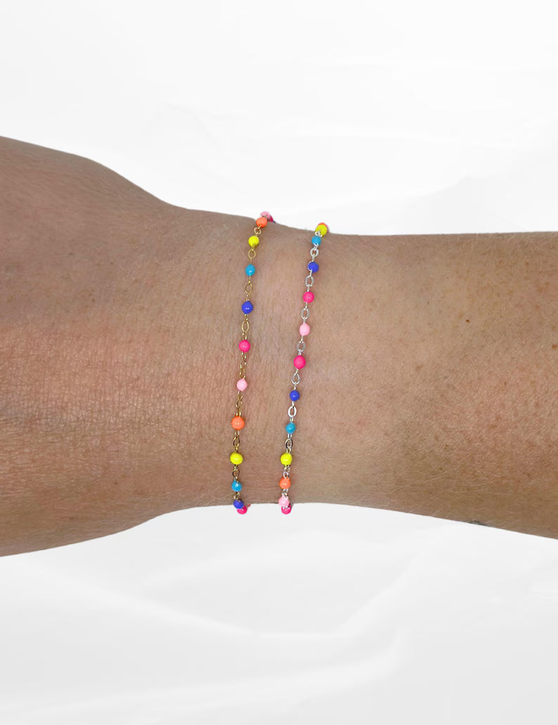 Gold Filled Bright Enamel Chain