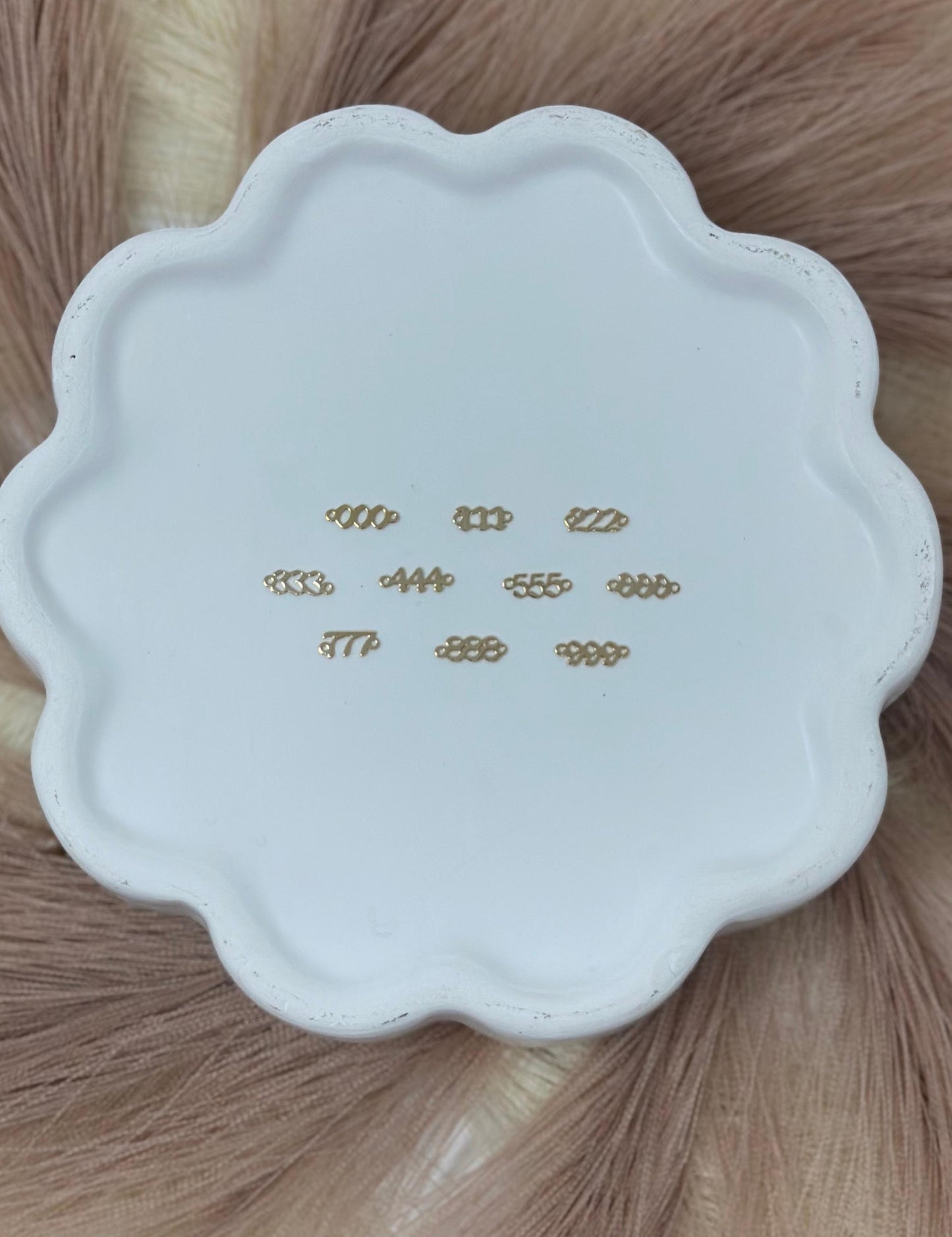 Angel Number Connector Charm 14k Gold Filled