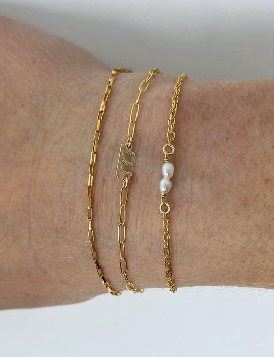 Angel Number Connector Charm: 14k Gold Filled